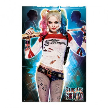 Poster 16 - Harley Queen Suicide Squad  GRUPO ERIK