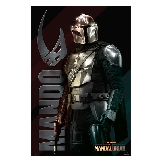 Poster 3 - Star Wars The Mandalorian Mando  GRUPO ERIK