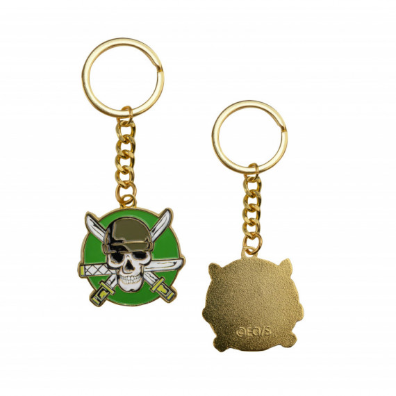 Llavero One Piece Roronoa Zoro Logo  CINEREPLICAS