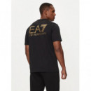 Camiseta Black  EA7 EMPORIO ARMANI 7