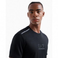 Camiseta Black  EA7 EMPORIO ARMANI 7