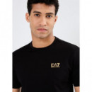 Camiseta Black  EA7 EMPORIO ARMANI 7