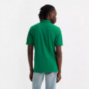 Polos Polo Levi's® de Hombre Slim Housemark Shady Glade Pique Verde  LEVI'S