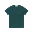 Camisetas Hombre Camiseta REVOLUTION Dark Green