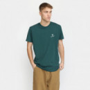 Camisetas Hombre Camiseta REVOLUTION Dark Green