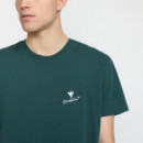 Camisetas Hombre Camiseta REVOLUTION Dark Green