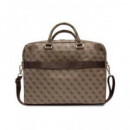 GUESS Funda Maletin para Portatil 15"-16" Stripes Marron