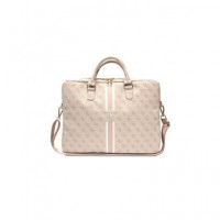 GUESS Funda Maletin para Portatil 15"-16" Stripes Rosa