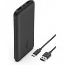 BELKIN Bateria Portatil Externa 10000MAH 2X Usb,tipo C Negra