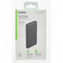 BELKIN Bateria Portatil Externa 10000MAH 2X Usb,tipo C Negra