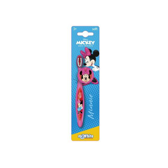 CEPILLO DIENTES MINNIE C/TAPA 3+ SOFT