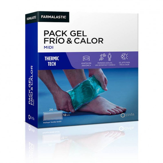 Farmalastic Gel Frio & Calor 1 Envase Pack MIDI  CINFA