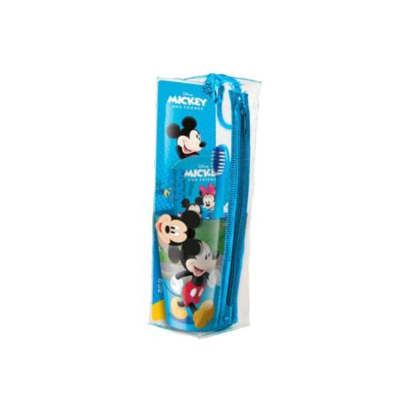 ESTUCHE DENTAL INFANTIL MICKEY (CEP/PASTA/VASO