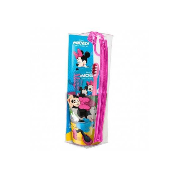 ESTUCHE DENTAL INFANTIL MINNIE (CEP/PASTA/VASO