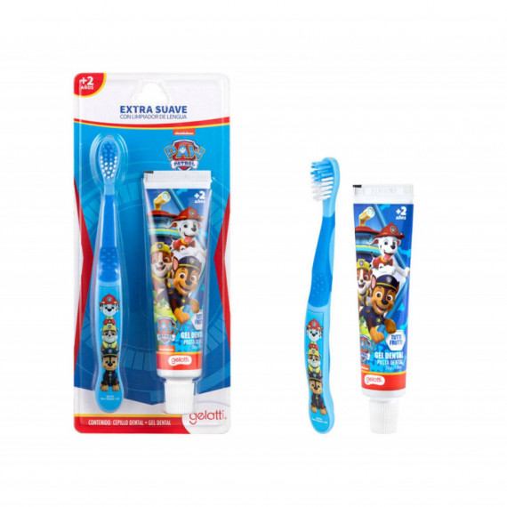 PATRULLA CANINA SET DENTAL (CEPILLO/PASTA)