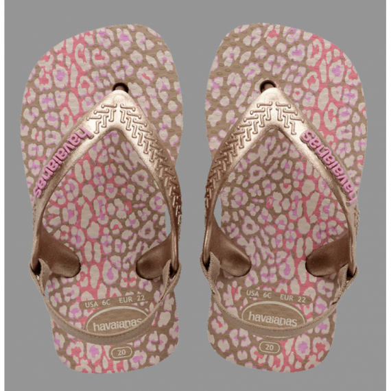 Hav. Baby Mini Me Rose Gold/rose Gold HAVAIANAS