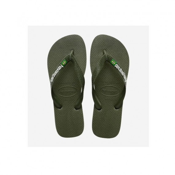 Hav. Brasil Logo Green/green HAVAIANAS