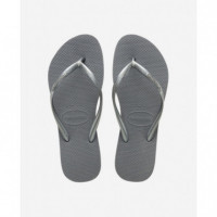 Hav. Slim Steel Grey HAVAIANAS