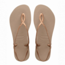 Hav. Luna Rose Gold/rose Gold HAVAIANAS