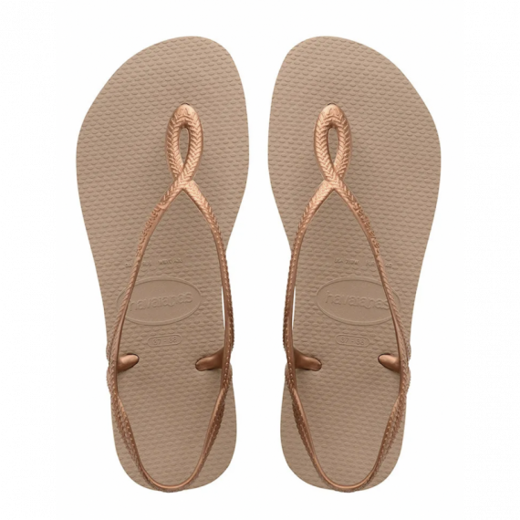 Hav. Luna Rose Gold/rose Gold HAVAIANAS