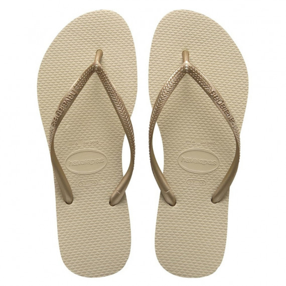 Hav. Slim Sand Grey/light Golden HAVAIANAS