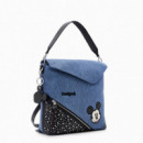 DESIGUAL Mochila Azul 24WAKP32-5008