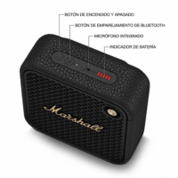 Altavoz MARSHALL Willen Ii Black And Brass