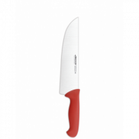 Cuchillo Arcos Carnicero Rojo Ancho 250 Mm 296022