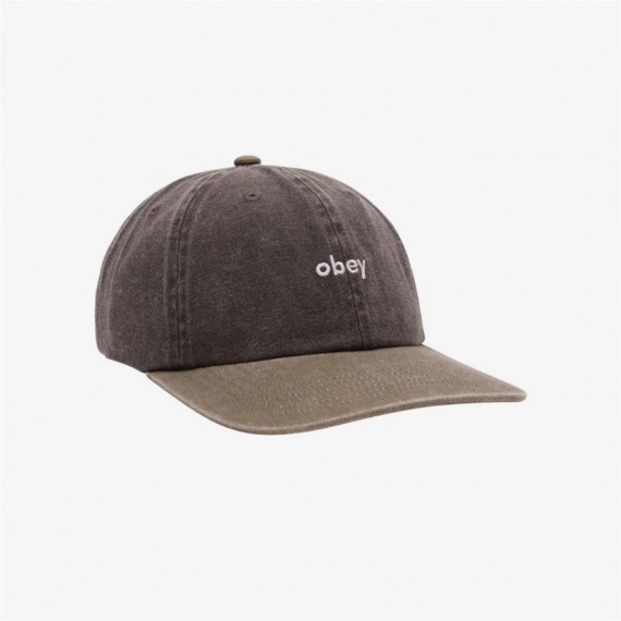 Gorra OBEY Lowercase 6 Panels