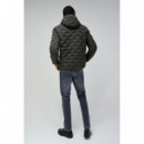 SALSA JEANS Chaquetas Hombre Chaqueta Salsa Acolchada con Bolsillos