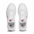 Zapatillas de Estilo Running Texturizadas  TOMMY HILFIGER