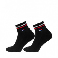 Pack 2 Calcetines Classics con Detalle de Rayas  TOMMY HILFIGER