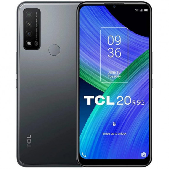 TCL 20R 5G 6.52" 4GB 64GB 13MP Ds Gris (T767H)