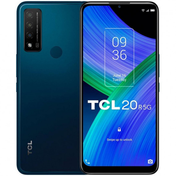 TCL 20R 5G 6.52" 4GB 64GB 13MP Ds Azul (T767H)