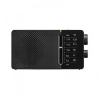 SANGEAN Radio Portatil Analogica Am/fm Pocket 110 SR-36 Negra