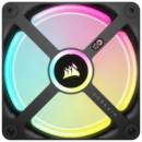 Ventilador Caja Adicional 12X12 CORSAIR QX120 Icue Link Rgb Negro Starter Kit 3U