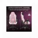 Silla  Gaming Nwskill Neitth Zephyr  Acabado en Tela Color Rosa  NEWSKILL