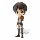 Figura Q Posket Eren Yeager Ataque a los Titanes  BANPRESTO