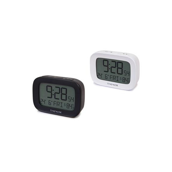 TIMEMARK Reloj Digital CL98 Negro con Temperatura Calendario