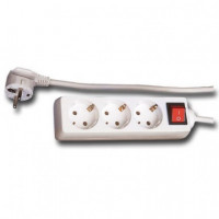 Regleta de 3 con Interruptor (3MTS Cable)  HEPOLUZ