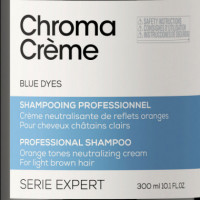 L'OREAL PROFESSIONNEL Chroma Creme Champú Neutralizante de Tonos Anaranjados, 300ML