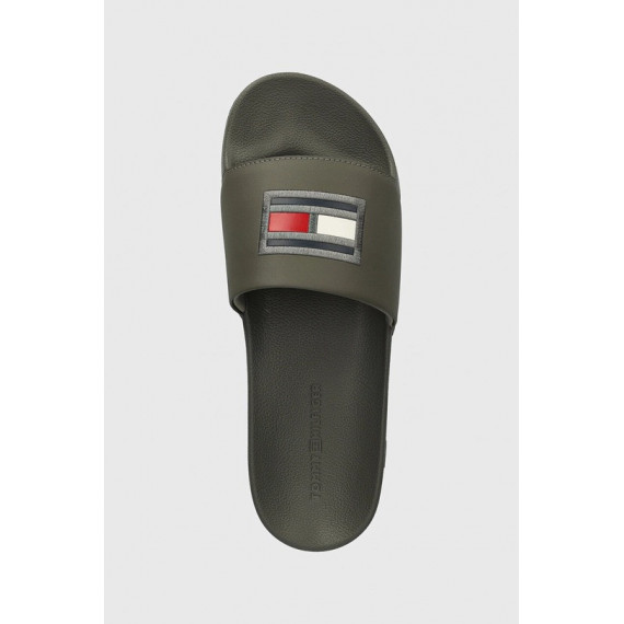 Flag Hilfiger Pool Slide Shady Stone  TOMMY HILFIGER