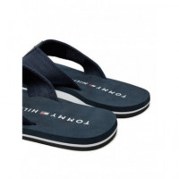 Hilfiger Monotype Beach Sandal Desert Sk  TOMMY HILFIGER