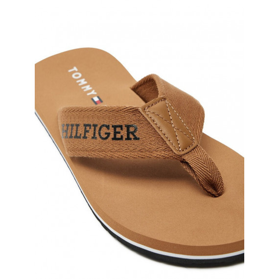 Hilfiger Monotype Beach Sandal Desert Kh  TOMMY HILFIGER