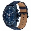 Reloj Navy C/piel  TOMMY HILFIGER