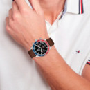 Reloj C/piel  TOMMY HILFIGER