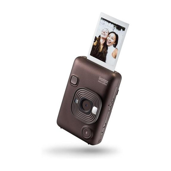 FUJIFILM Camara de Fotos Instantanea Instax Mini Liplay Bronce