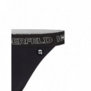 KARL LAGERFELD - Ikonik 2.0 Bottoms W/ Elastic - 999 - 235W2225/999