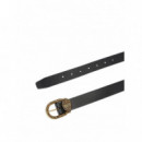 KURT GEIGER - Mayfair 30 Belt - Black - 0758400109/BLACK