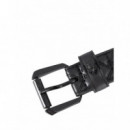 KURT GEIGER - Kensington 30 Belt - Charcoal - 0760209109/CHARCOAL